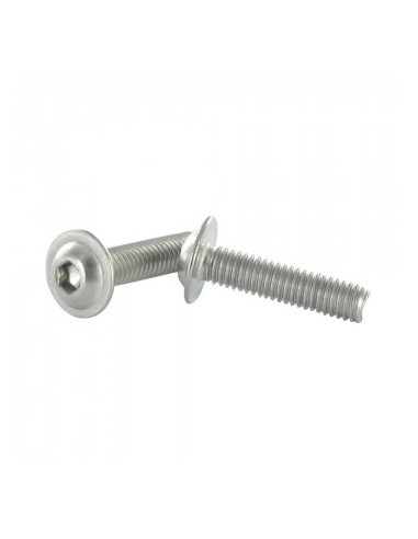 1 x Metalen schroeven Zeshoekig hol kraagflens...
