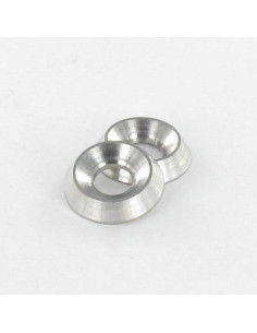 Schaalring vol A4 RVS M10 2