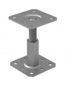 Stolpebund instelling met BEVESTIGINGEN 130x130