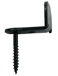 Schuine sluitplaat met schroef voor luik espagnolette 25...