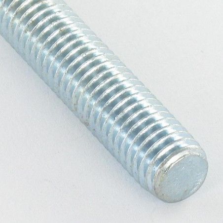 1 x Houtschroeven en metalen 10X120 Klasse 8.8 +PLAT Wit verzinkt staal