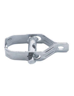 Spanner voor hek Wit verzinkt staal 85x29,5x1,5