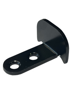Schuine afschuining voor luik-espagnolette 25 mm Zwart