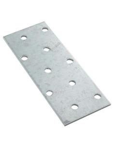 Koppelplaat verzinkt Wit verzinkt staal sendzimir 60X140...