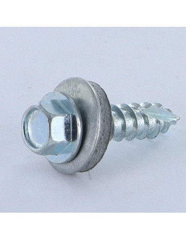 1 x Metaalplaatschroef DO/Z. LCV 6.3X25 Wit...