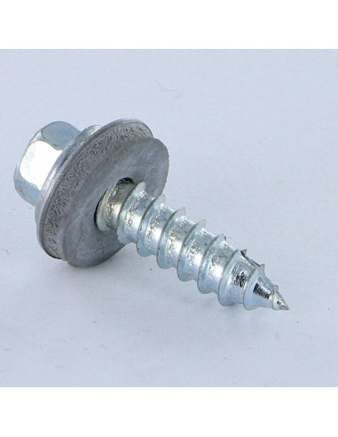 1 x Metaalplaatschroef DO/Z. LCV 6.3X25 Wit...