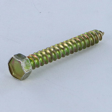 1 x Metaalplaatschroef zeskantkop TH 3,5X25 Bichromaat