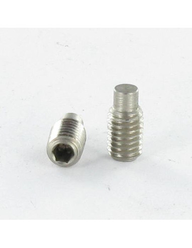 1 x Metalen schroeven zonder kop zeshoekig hol...