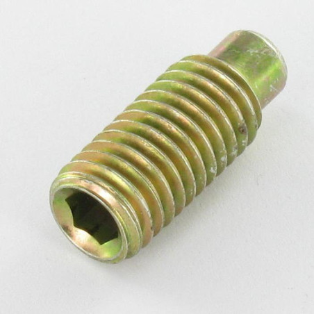 1 x Metalen schroeven zonder kop zeshoekig hol M14X30 sleutel van 6 tepel uiteinde Bichromaat