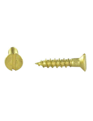1 x Houtschroeven gefreesde kop split 5X25...