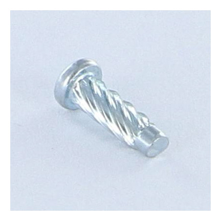 1 x Klinknagel SIM of nep schroef Type U ronde kop 2,95X 1/2 Wit verzinkt staal
