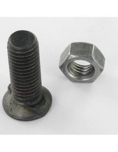 1 x Ploegbout gefreesde kop M10X30 2...