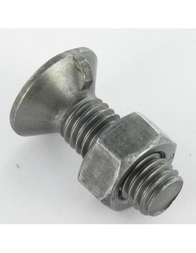1 x Ploegbout gefreesde kop M12X35 1...
