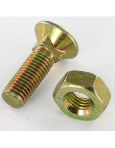 Ploegbout gefreesde kop vierkante hals 3/8X30 UNF Klasse... 2