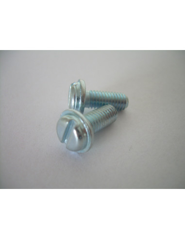 1 x Metalen schroeven cilindrische kop split...