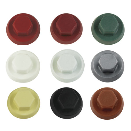 Plastic dop Schroeven diameter