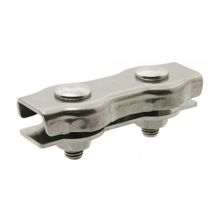 Platte duplex kabelklem