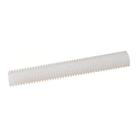 Draadstang lengte 1 meter Nylon natuurlijk