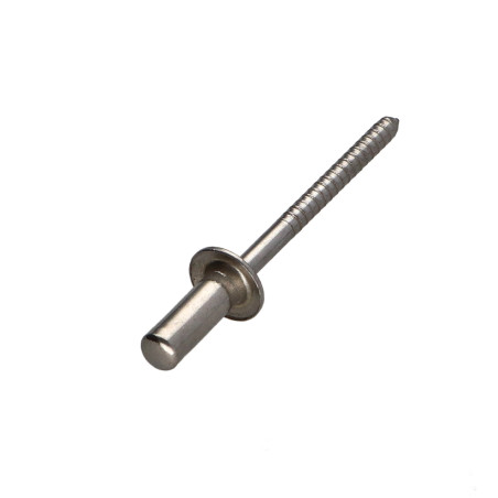 Klinknagel STRUCTUREEL GOMUST ronde kop RVS A2 vs8646