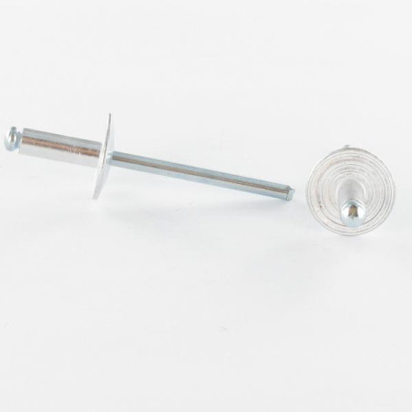Klinknagel POP Aluminium ( stang Ruw staal )