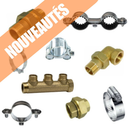Assortiment sanitaire bevestigingsmaterialen